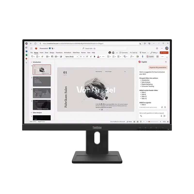 Monitor Lenovo ThinkVision E22-40 21.5" FHD IPS 100Hz