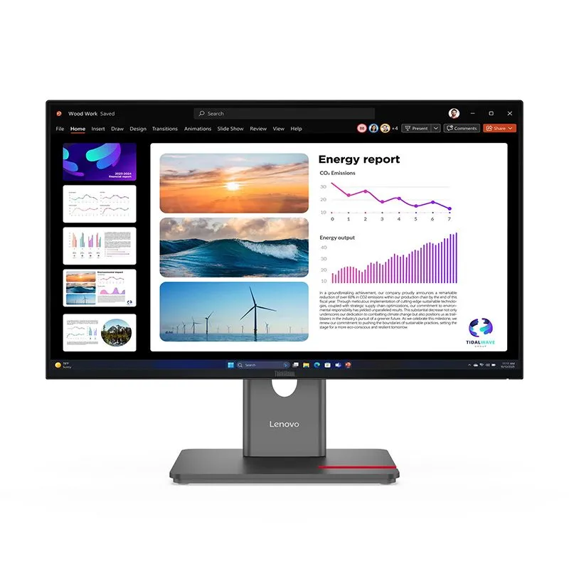 Monitor Lenovo ThinkVision P24q-40 23.8" QHD IPS 120Hz