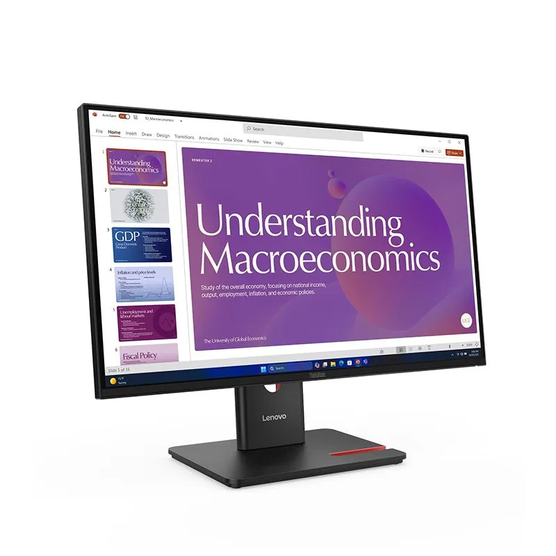 Monitor Lenovo ThinkVision T24d-40 23.8" FHD IPS 120Hz — foto 2