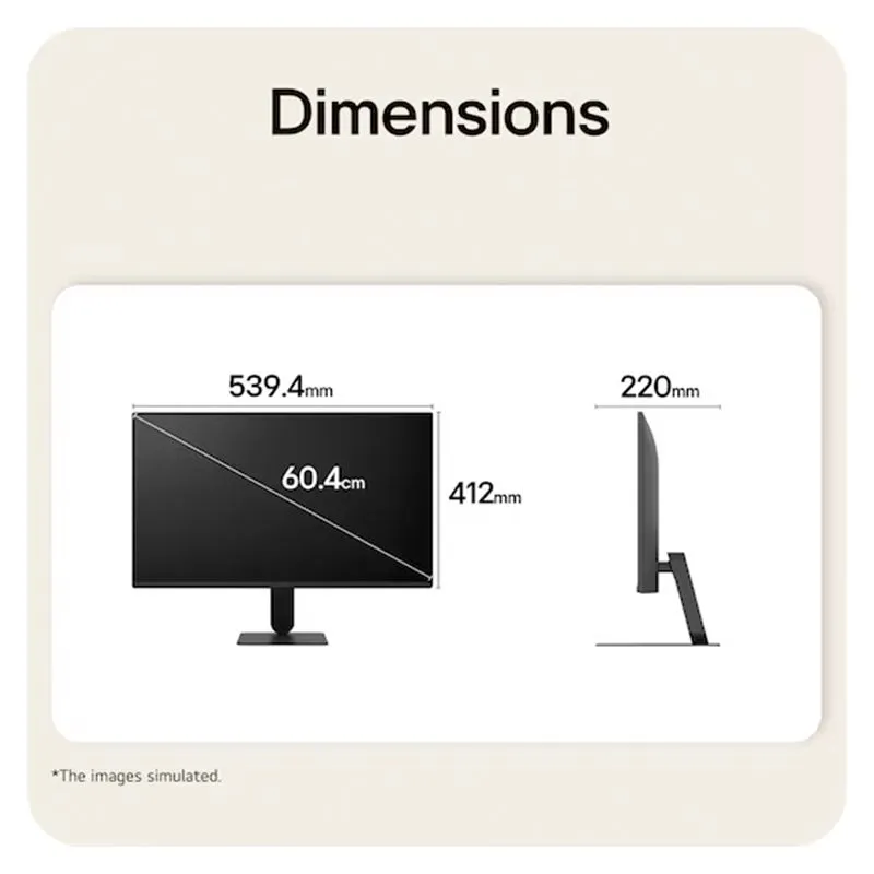 Monitor LG U4 24U411B 23.8" FHD IPS 144Hz — foto 7
