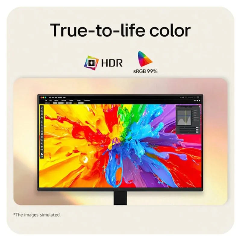 Monitor LG U4 24U411B 23.8" FHD IPS 144Hz — foto 9