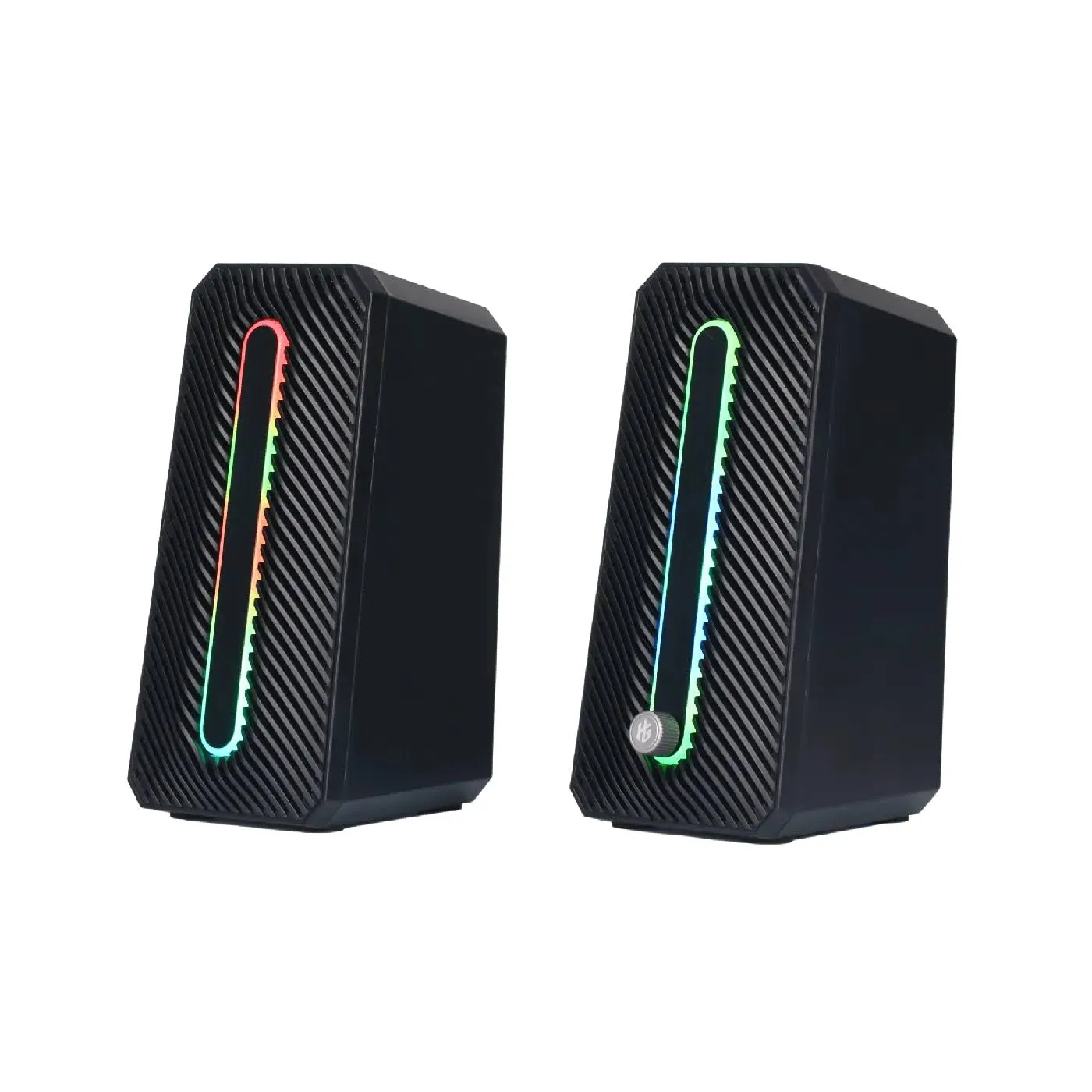 Parlantes Halion HA-S270 2.0 Bluetooth USB 10 W RGB — foto 3
