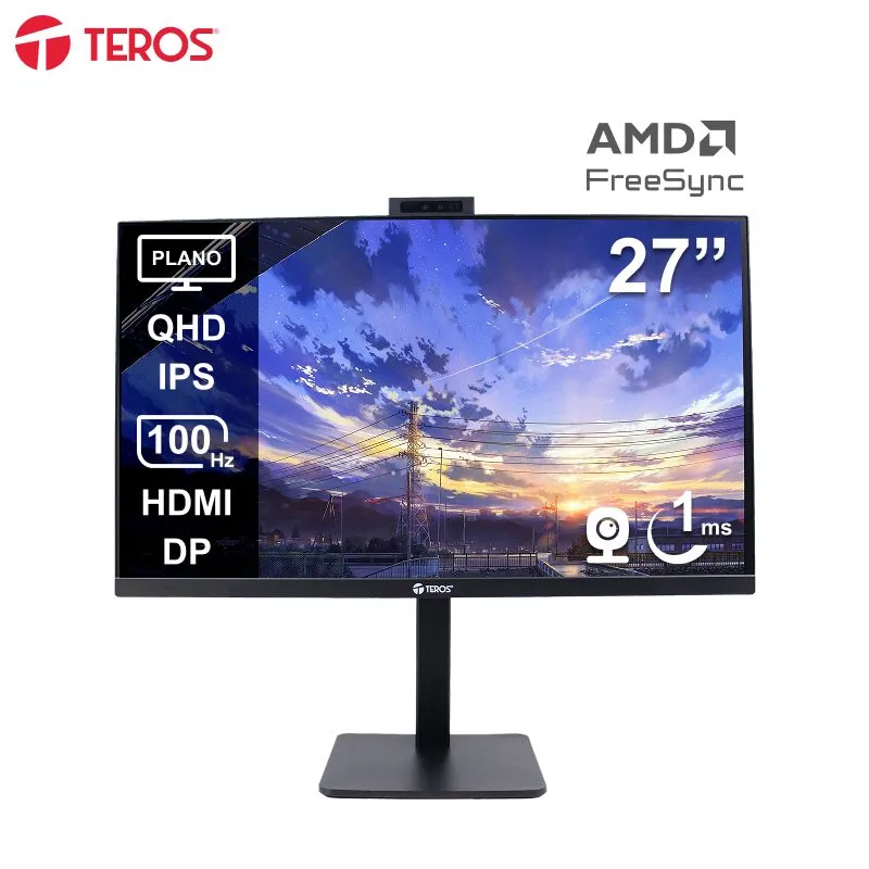 Monitor Teros TE-2715CS 27" QHD IPS 100Hz