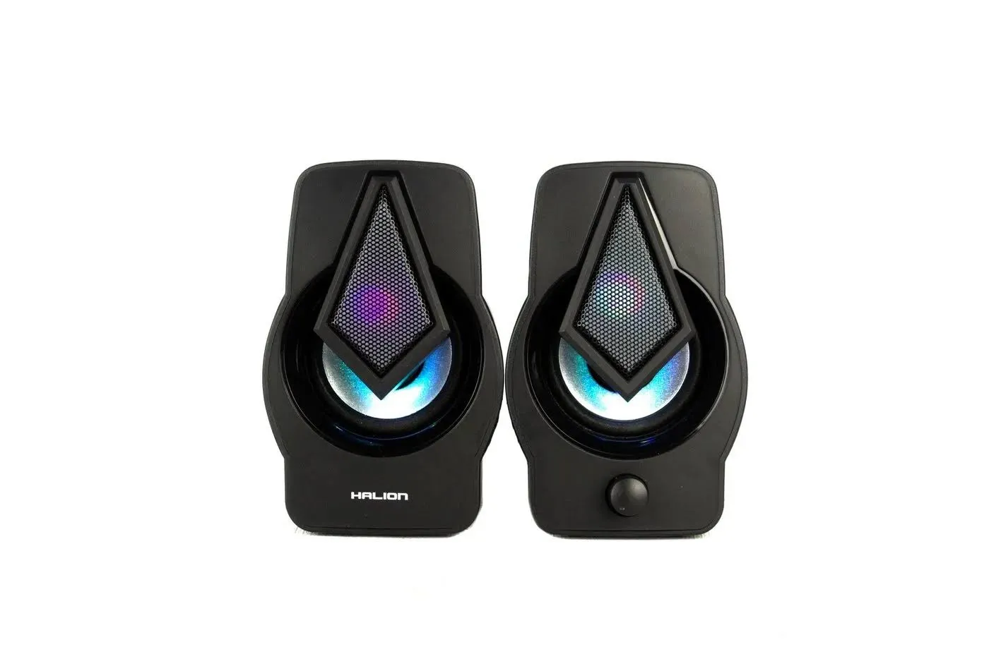 Parlantes Halion HA-S266 2.0 USB 6 W LED Multicolor