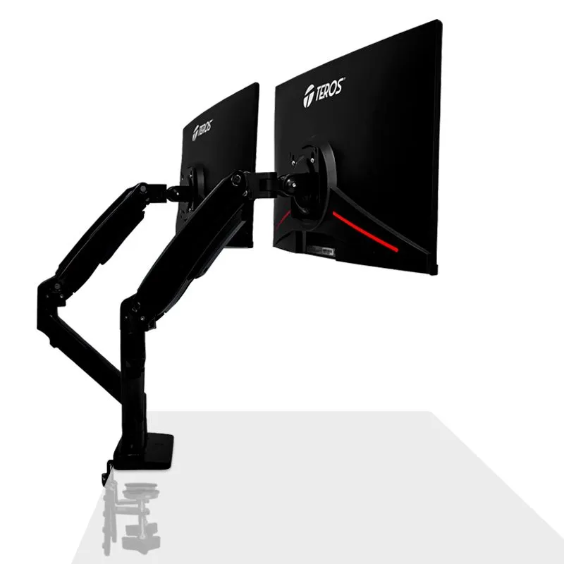 Soporte de Escritorio Teros TE-7114 para 2 Monitores 22" a 32" — foto 3