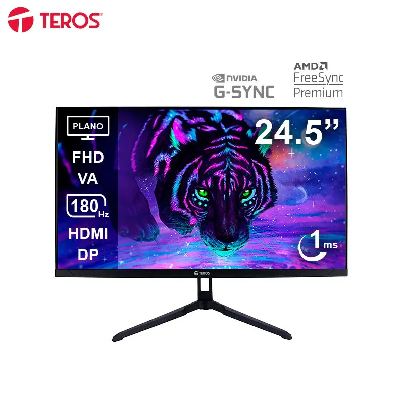 Monitor Gamer Teros TE-2475G 24.5" FHD VA 180Hz