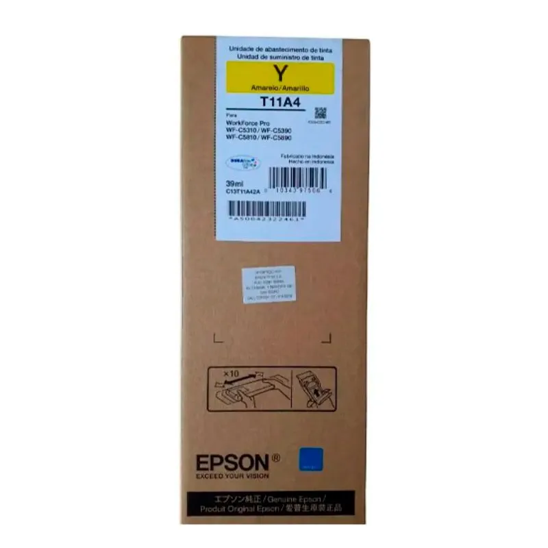 Bolsa de Tinta Epson T11A420 Amarillo para WorkForce Pro WF-C5810 — foto 2