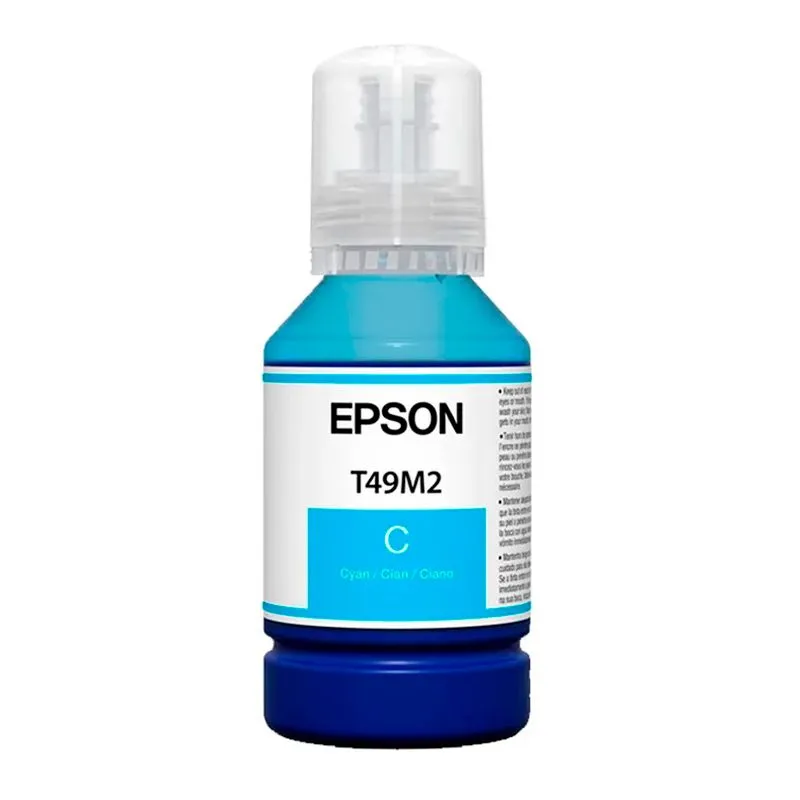 Botella de Tinta de Sublimación Epson T49M220 Cian 140ml