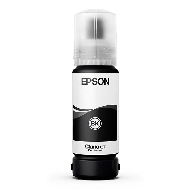 Botella de Tinta Epson 554 T554120 Negro Pigmentado