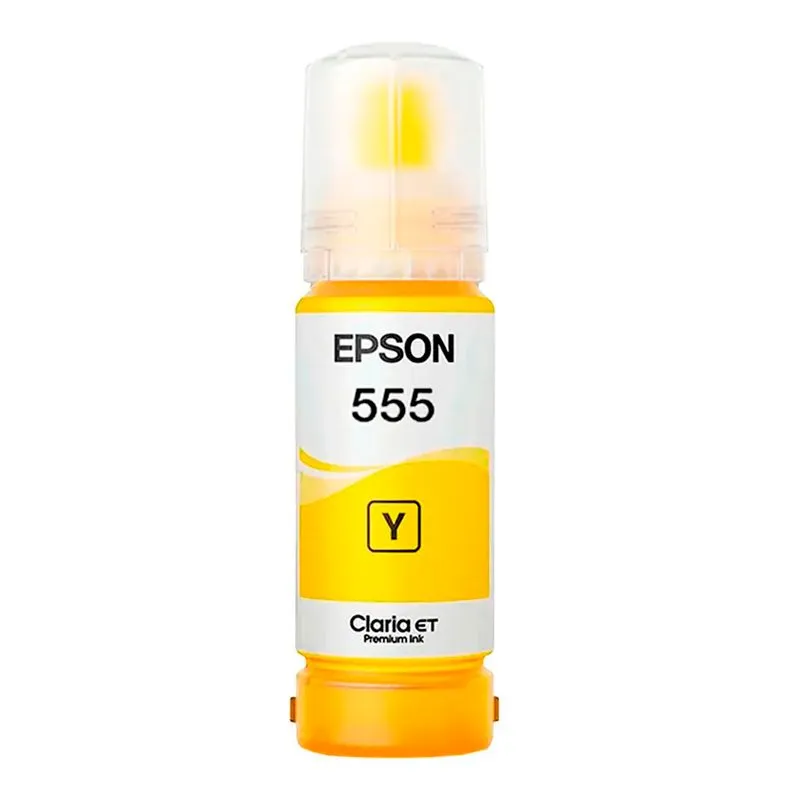 Botella de Tinta Epson 555 T555420 Amarillo
