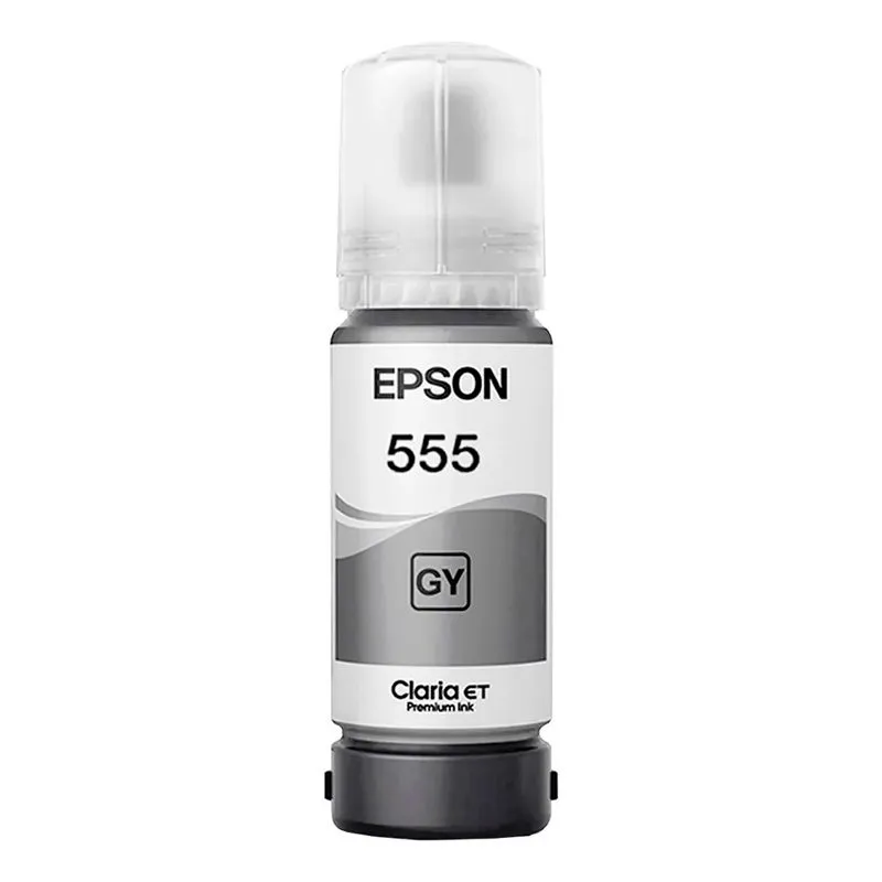 Botella de Tinta Epson 555 T555520 Gris Fotográfico