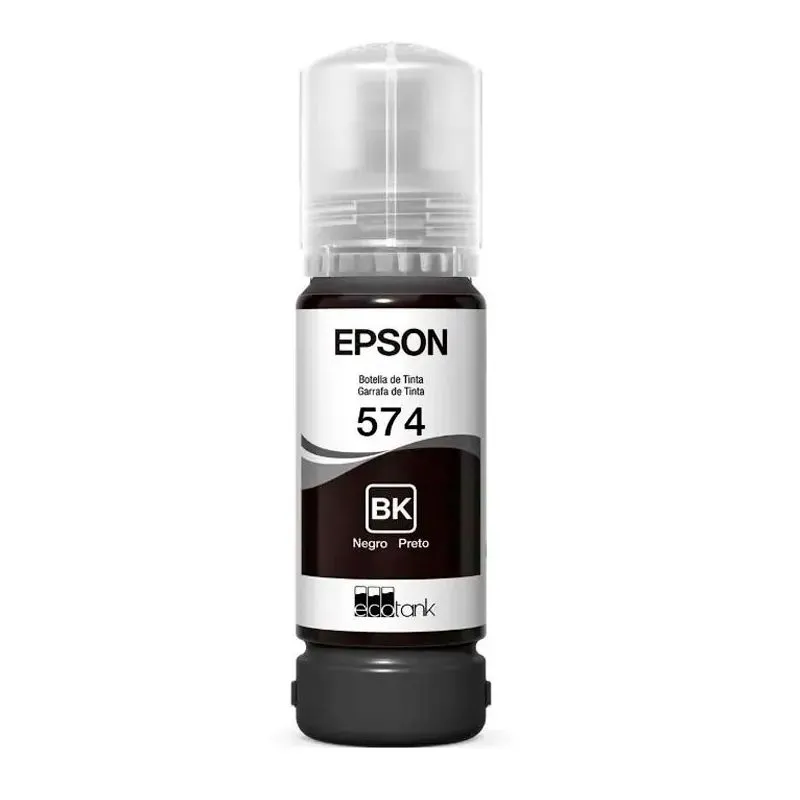 Botella de Tinta Epson 574 T574120 Negro 65ml