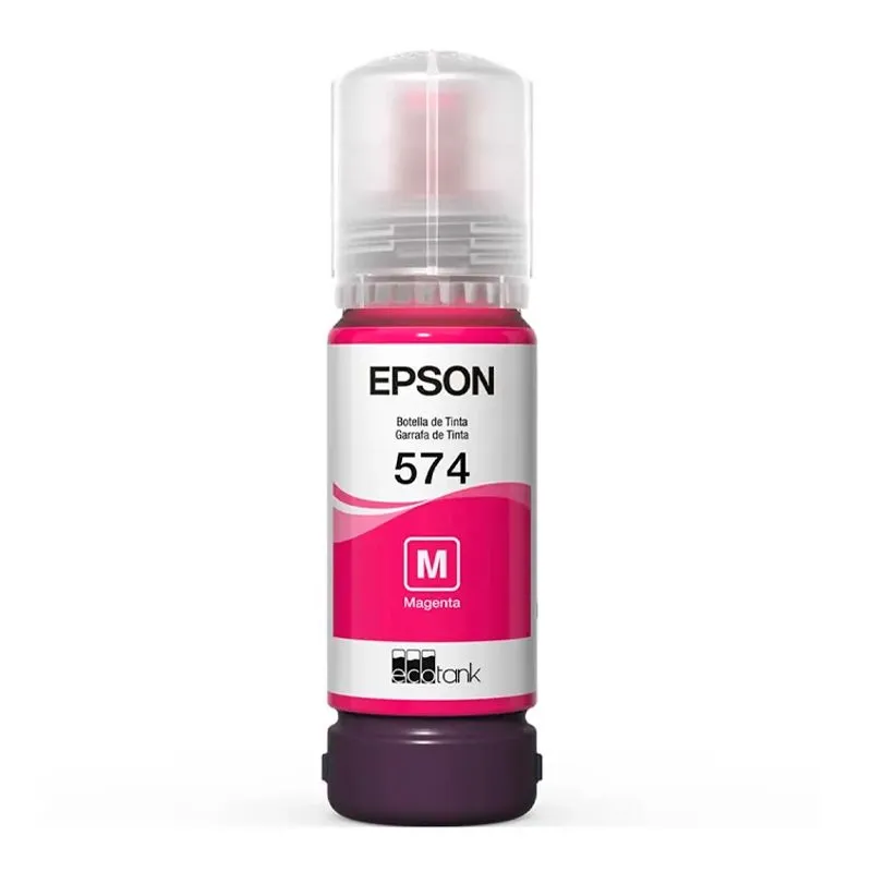 Botella de Tinta Epson 574 T574320 Magenta 65ml