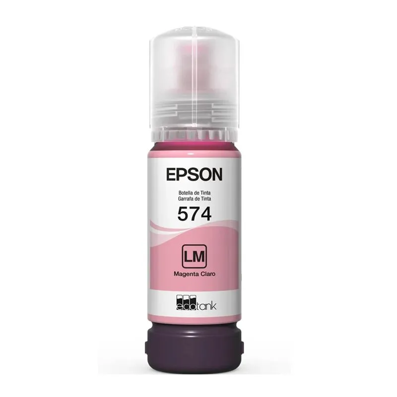 Botella de Tinta Epson 574 T574620 Magenta Claro 65ml