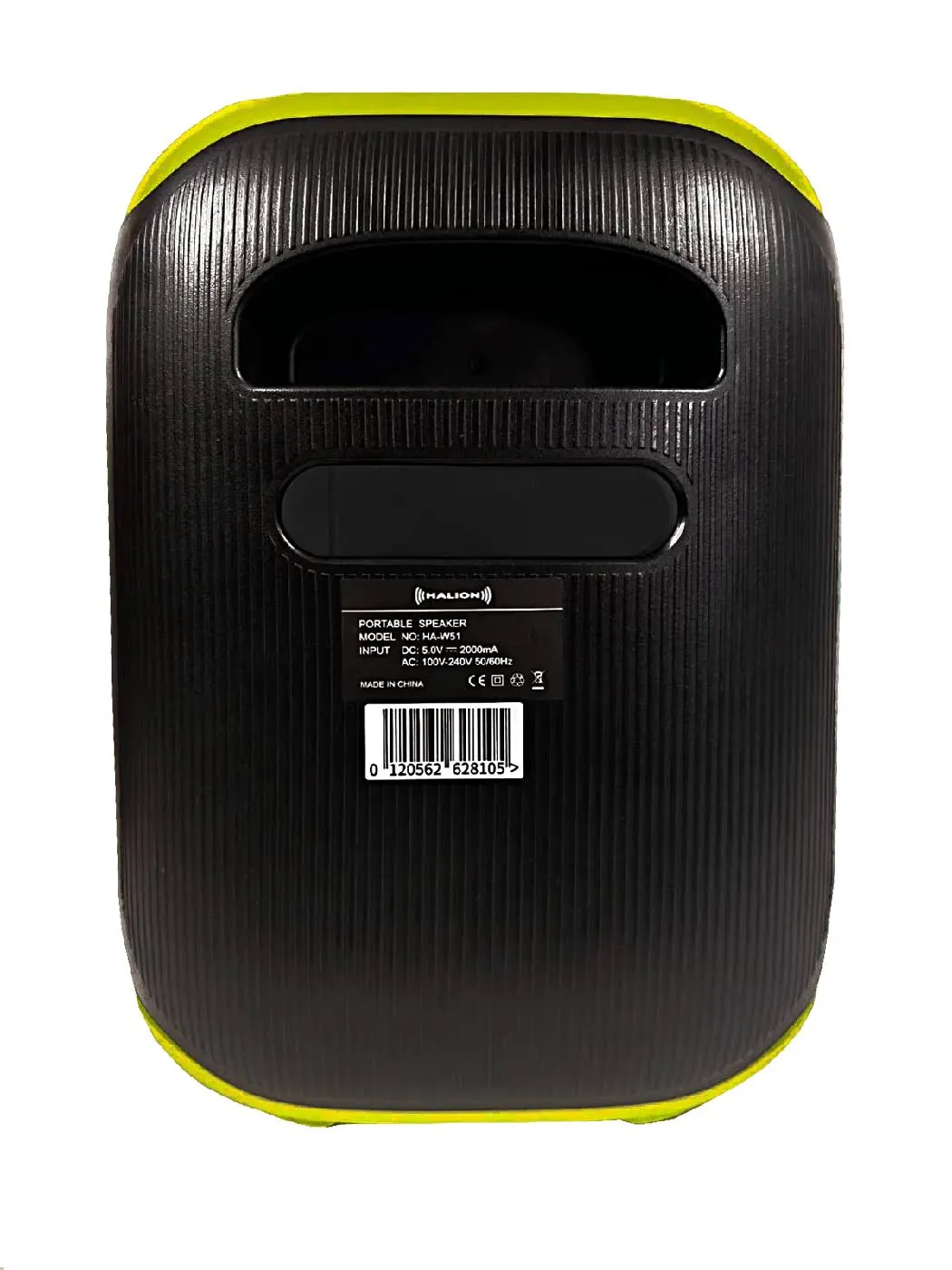 Parlante Halion HA-W51 Calipso Bluetooth TWS 5" con Batería RGB — foto 4