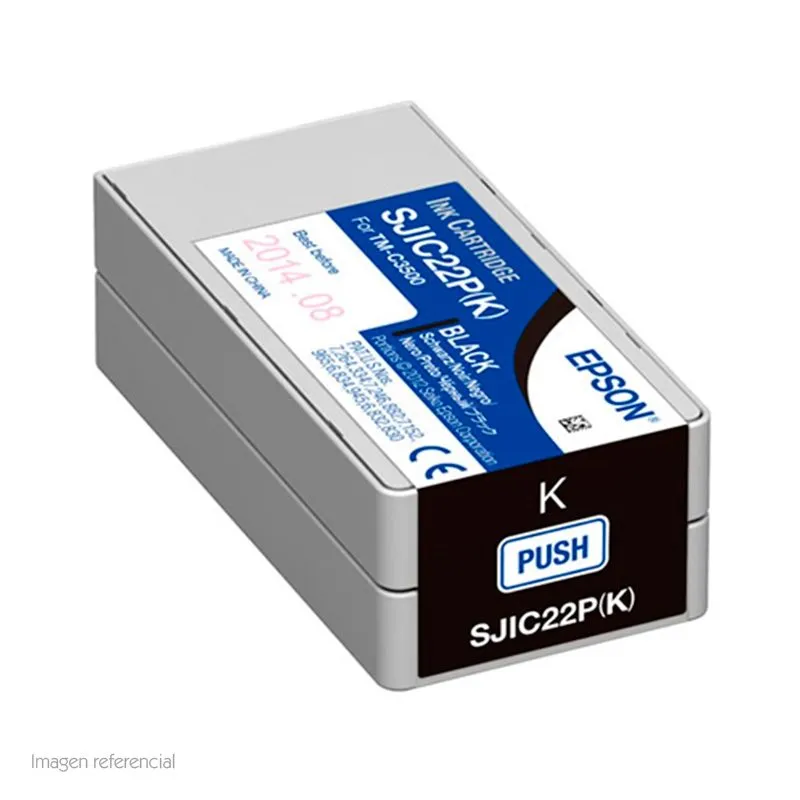 Cartucho de Tinta Epson C33S020577 Negro para ColorWorks C3500