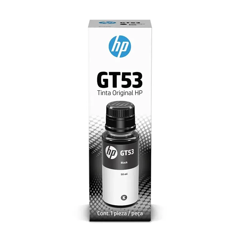 Botella de Tinta HP GT53 1VV22AL Negro 90ml