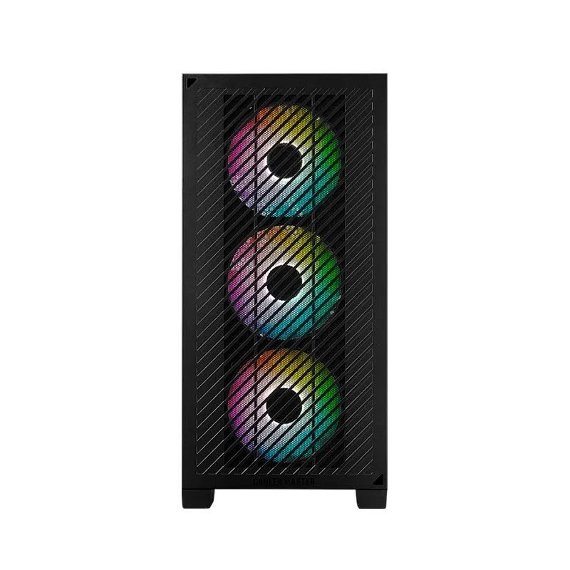 Case Cooler Master Elite 301 Micro-ATX Vidrio Templado 3 Ventiladores ARGB — foto 2