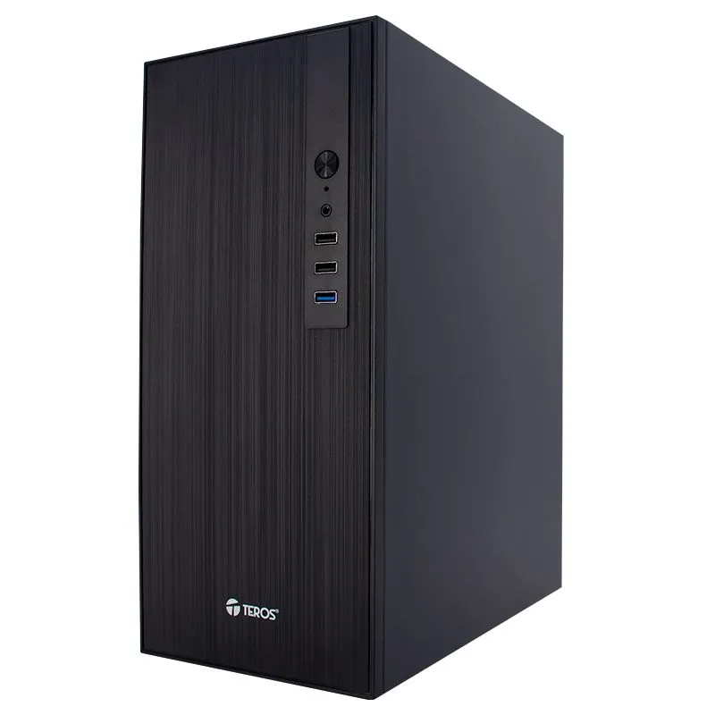 Case TEROS TE-1034S Mini Tower Micro-ATX con Fuente 250W — foto 5