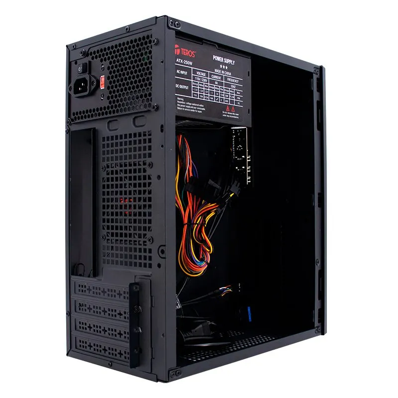 Case TEROS TE-1034S Mini Tower Micro-ATX con Fuente 250W — foto 7