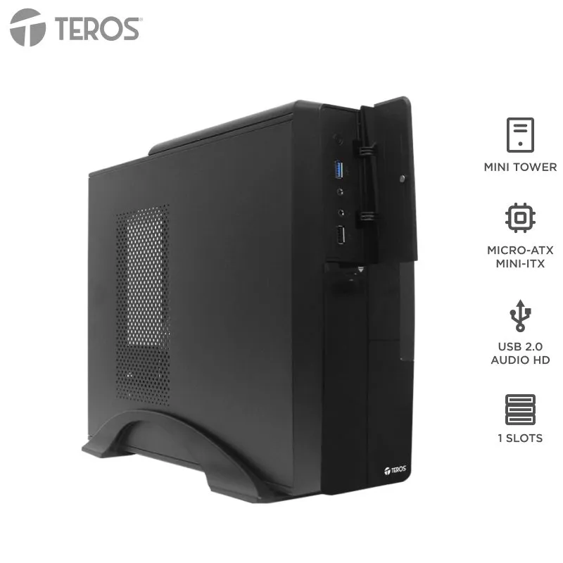 Case TEROS TE-1039S Slim Micro-ATX con Fuente SFX 250W