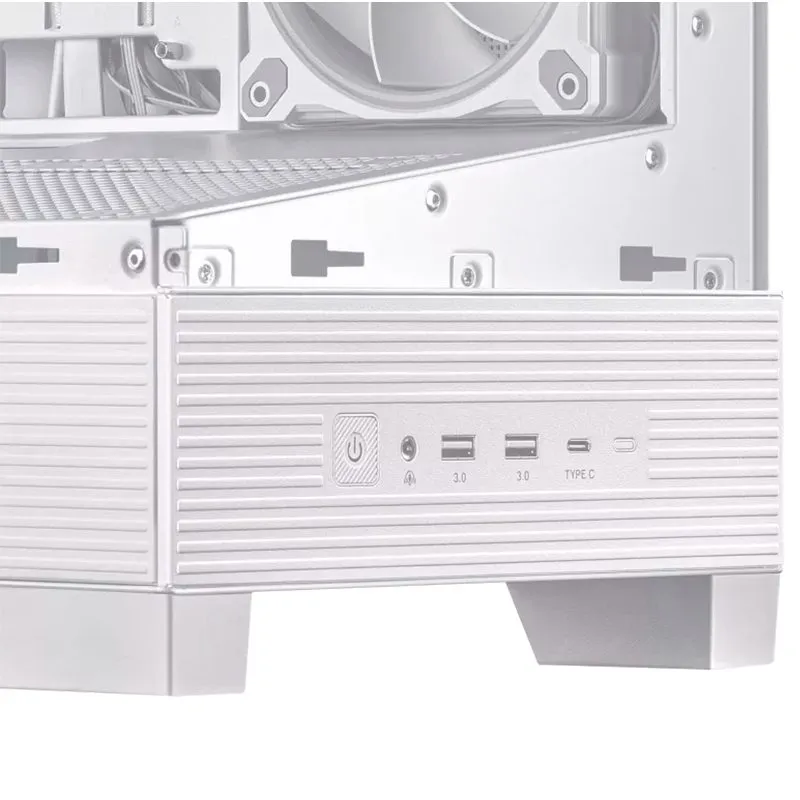 Case ASUS A31 PLUS Blanco ATX Vidrio Templado 4 Ventiladores ARGB — foto 6