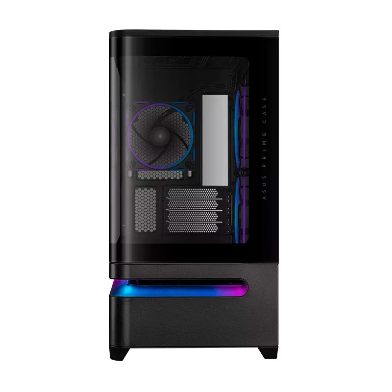 Case ASUS Prime AP202 ARGB Negro Micro-ATX Vidrio Templado 3 Ventiladores ARGB — foto 2