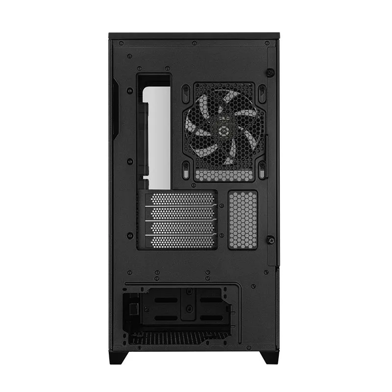 Case ASUS Prime AP202 ARGB Negro Micro-ATX Vidrio Templado 3 Ventiladores ARGB — foto 3