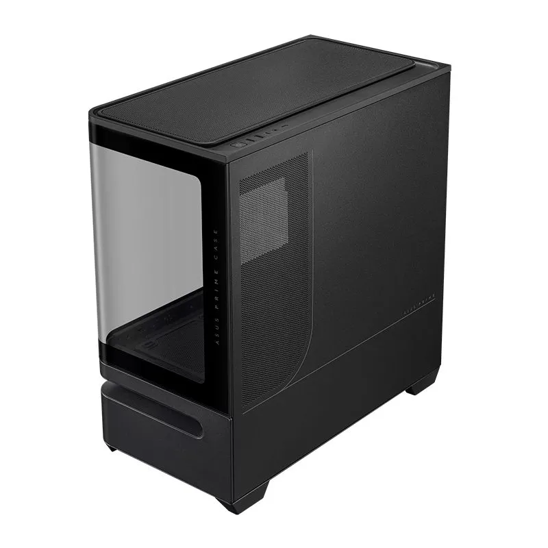 Case ASUS Prime AP202 ARGB Negro Micro-ATX Vidrio Templado 3 Ventiladores ARGB — foto 4