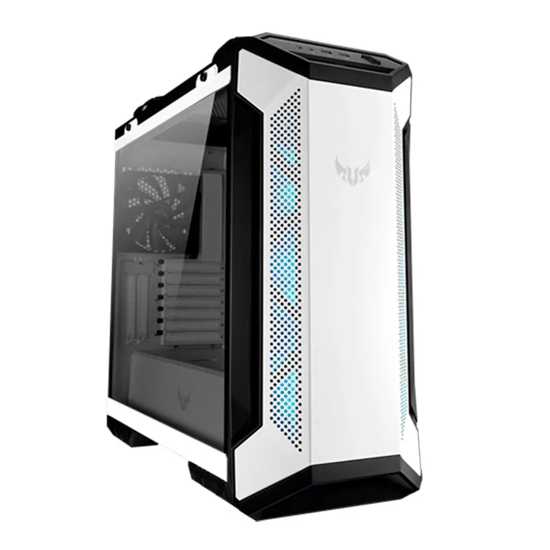 Case ASUS TUF Gaming GT501 Blanco E-ATX Vidrio Templado 4 Ventiladores