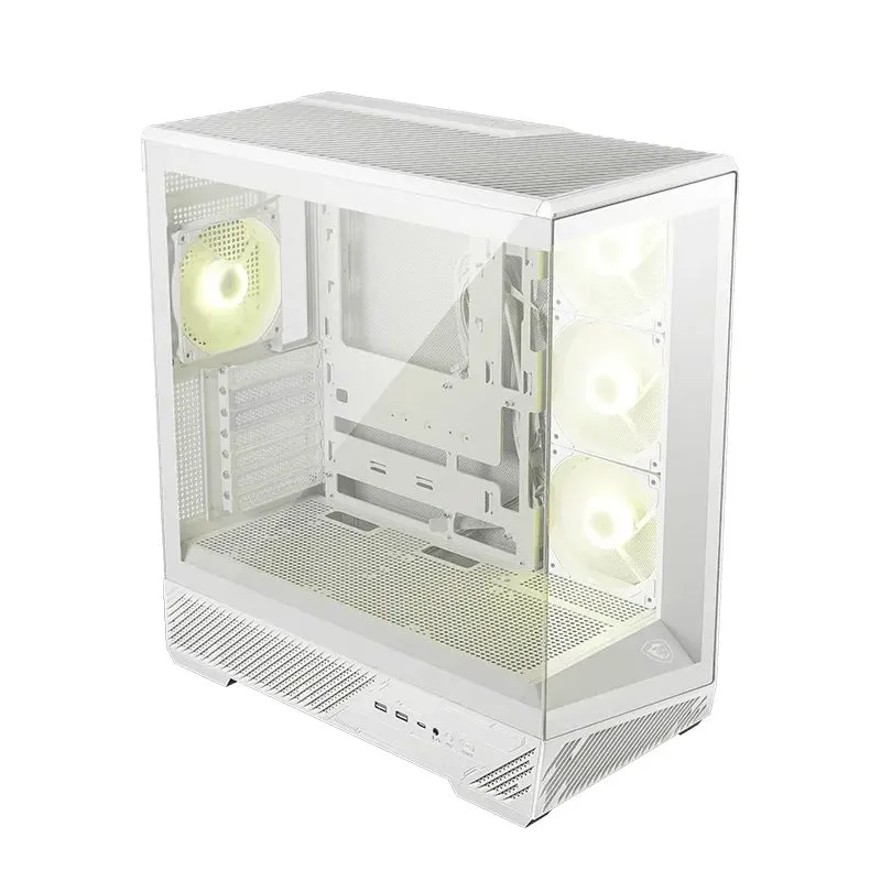 Case MSI MAG PANO 130R PZ Blanco ATX Vidrio Templado 4 Ventiladores ARGB — foto 2