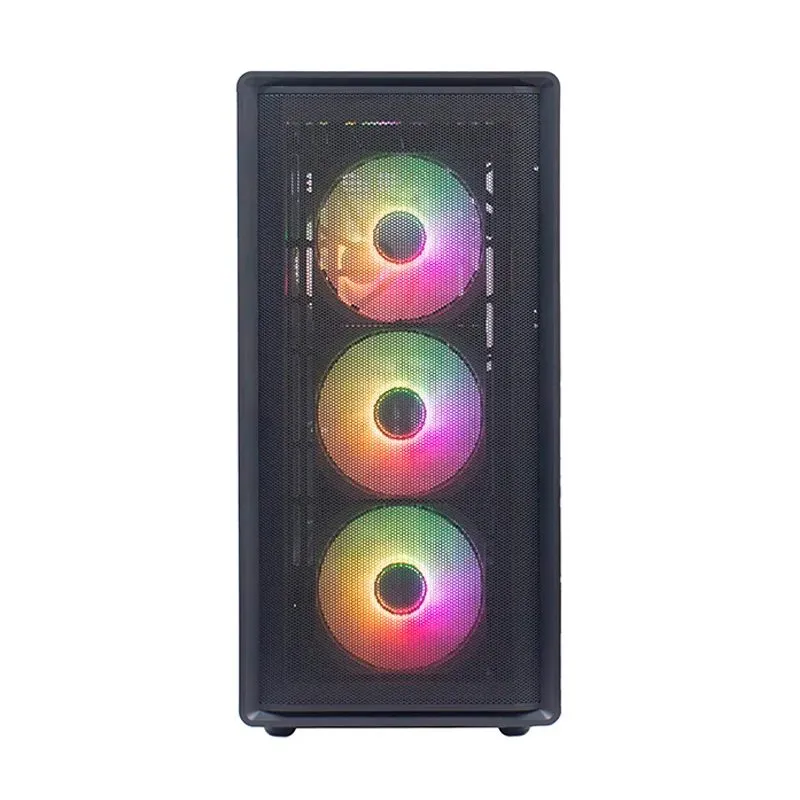Case TEROS TE-1323G ATX Vidrio Templado 4 Ventiladores ARGB — foto 4