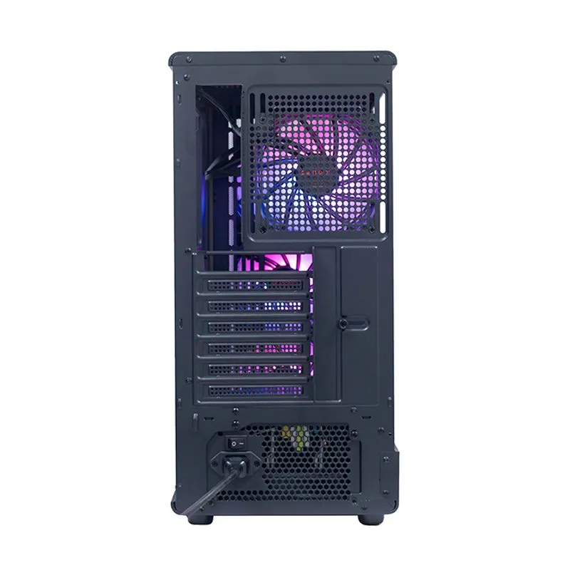 Case TEROS TE-1323G ATX Vidrio Templado 4 Ventiladores ARGB — foto 5