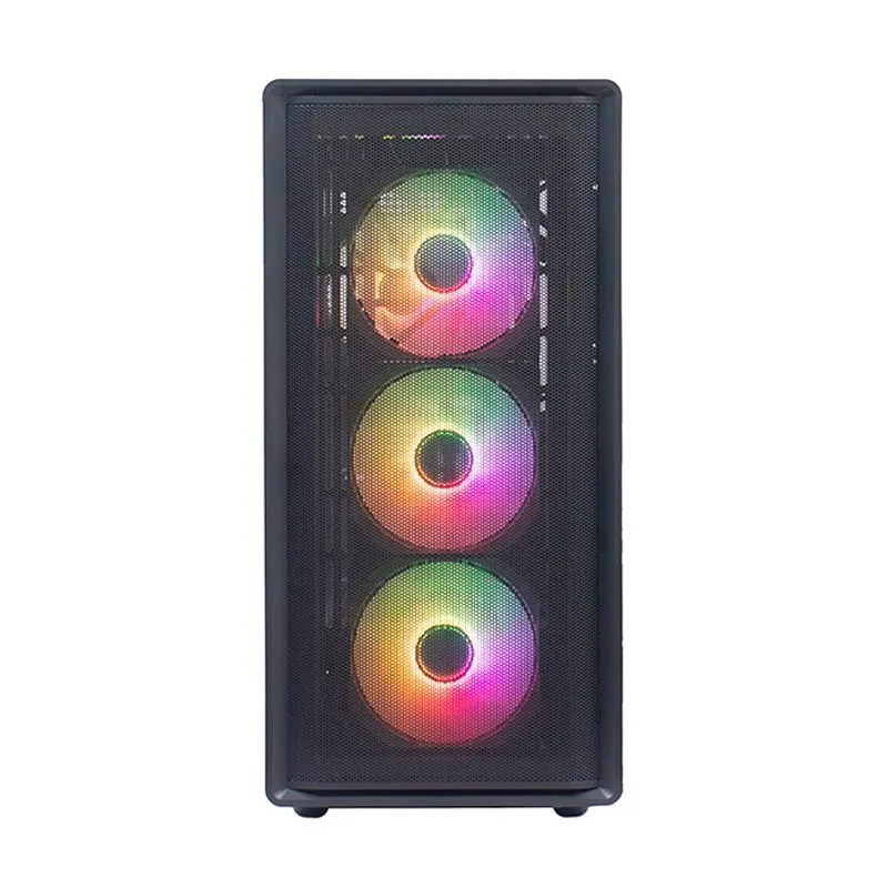 Case TEROS TE-1323G ATX Vidrio Templado 4 Ventiladores ARGB — foto 3