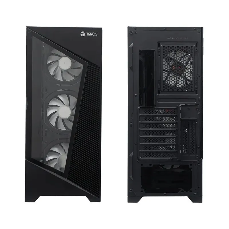 Case TEROS TE-1330G E-ATX Vidrio Templado 4 Ventiladores ARGB — foto 6
