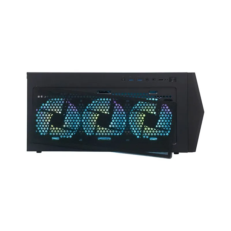 Case TEROS TE-1175N E-ATX Vidrio Templado 4 Ventiladores ARGB — foto 3