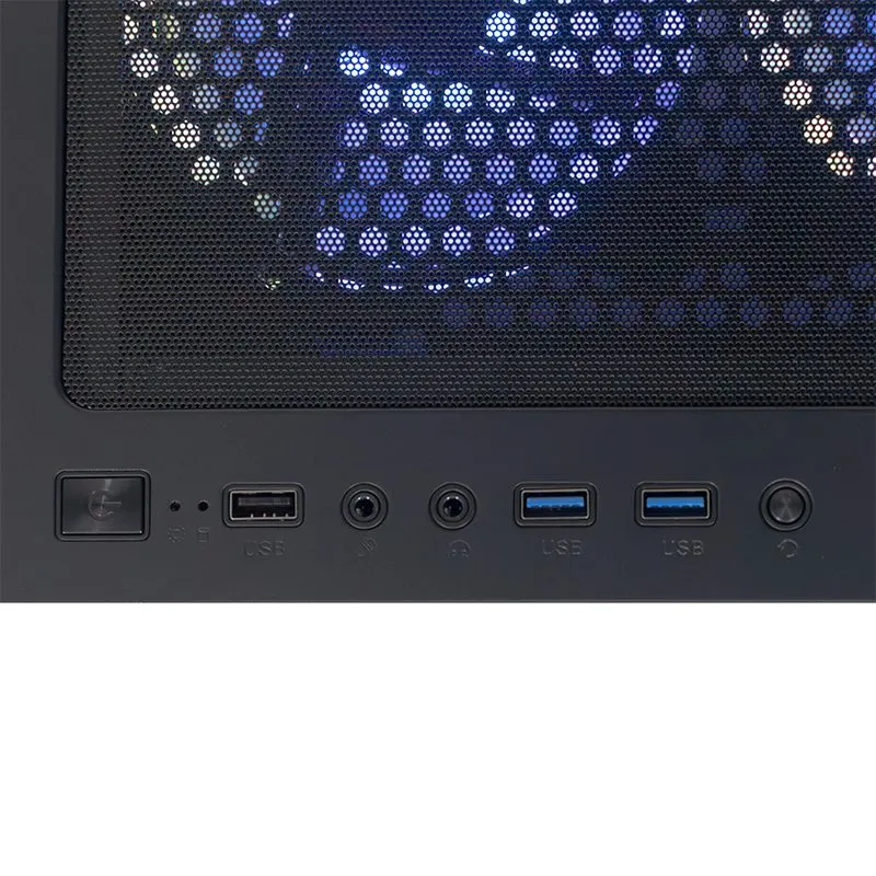 Case TEROS TE-1175N E-ATX Vidrio Templado 4 Ventiladores ARGB — foto 4