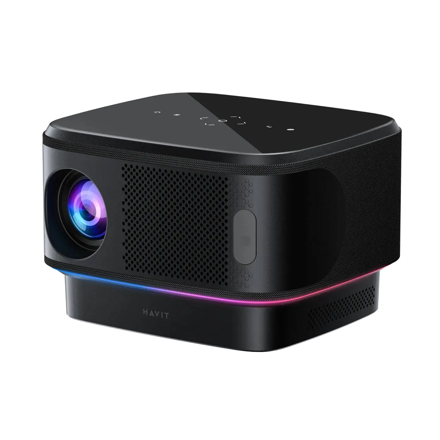 Proyector Havit PJ300 Plus LED 550 Lúmenes ANSI Full HD Google TV Wi-Fi — foto 3