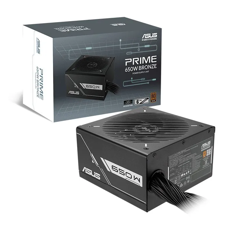 Fuente de Poder ASUS Prime 650B 650W 80 Plus Bronze