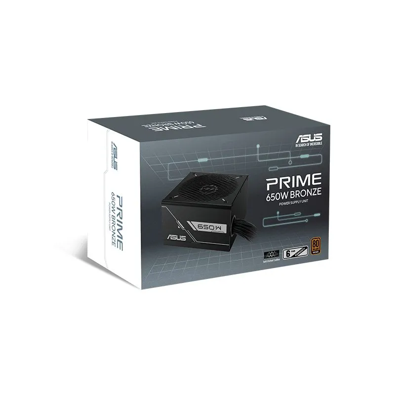 Fuente de Poder ASUS Prime 650B 650W 80 Plus Bronze — foto 13