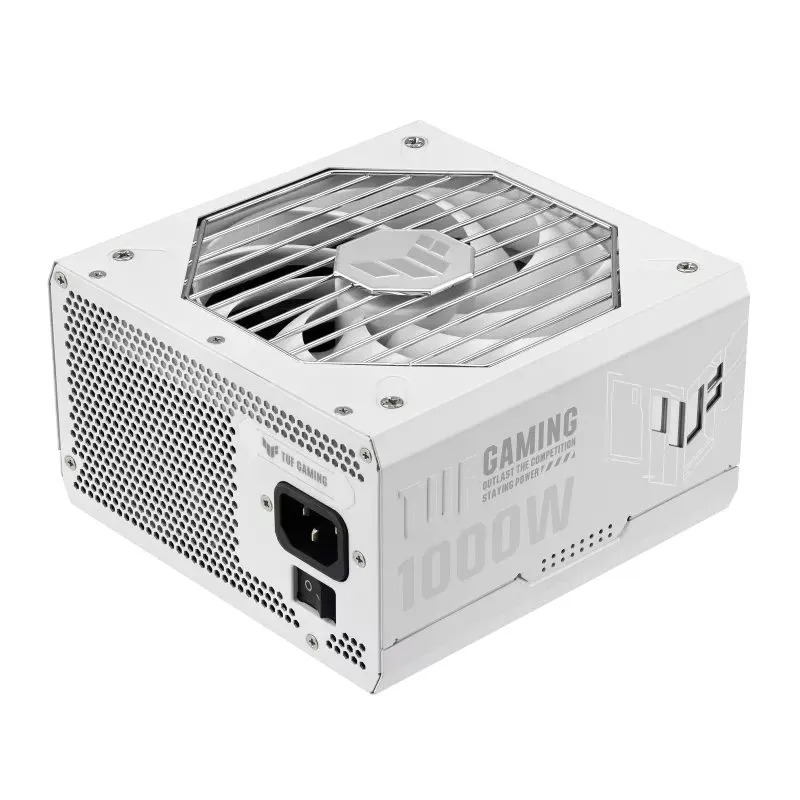 Fuente de Poder ASUS TUF Gaming 1000G 1000W 80 Plus Gold Modular Blanca
