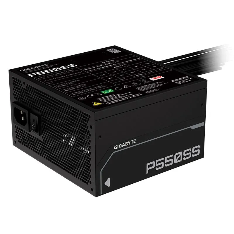 Fuente de Poder Gigabyte P550SS 550W 80 Plus Silver ATX