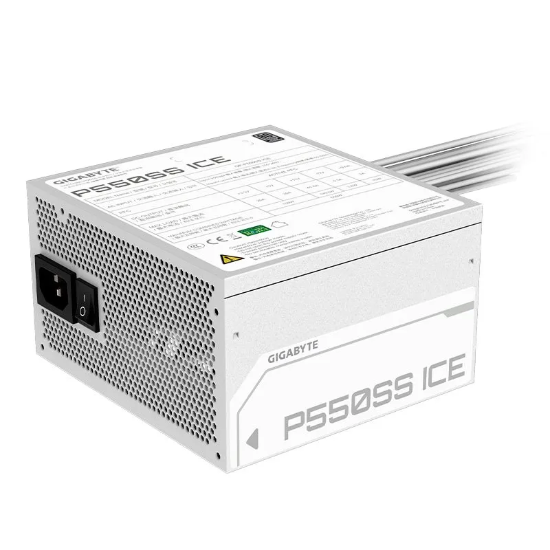 Fuente de Poder Gigabyte P550SS ICE 550W 80 Plus Silver ATX