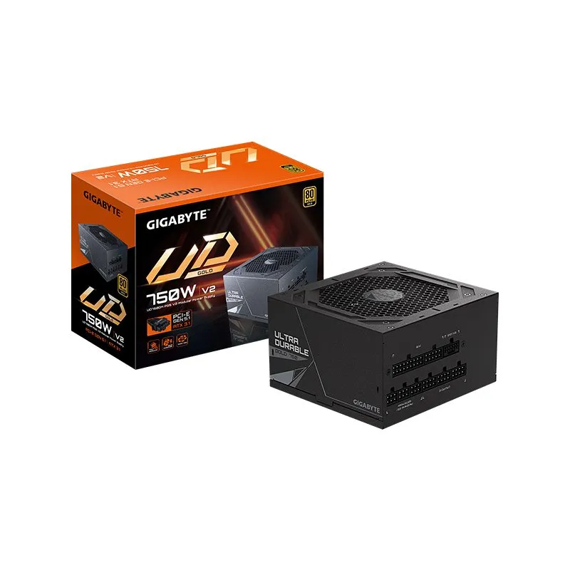 Fuente de Poder Gigabyte UD750GM PG5 V2 750W 80 Plus Gold Modular ATX 3.1 — foto 7
