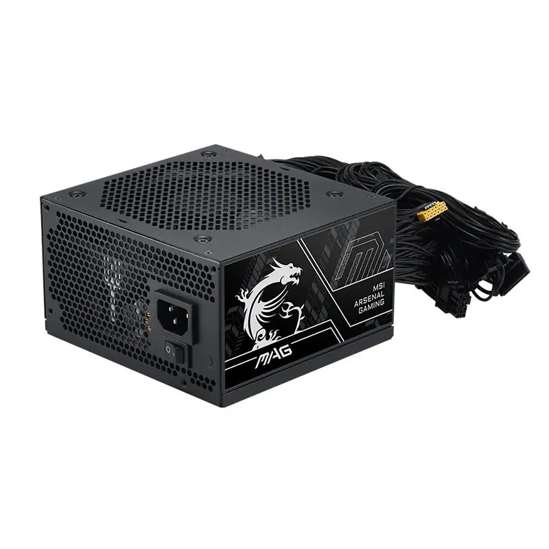 Fuente de Poder MSI MAG A750BN PCIE5 III 750W 80 Plus Bronze ATX — foto 4