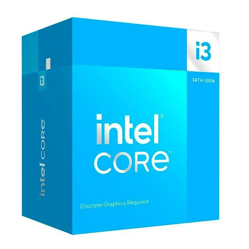 Procesador Intel Core i3-14100F 4 Núcleos hasta 4.7GHz LGA1700