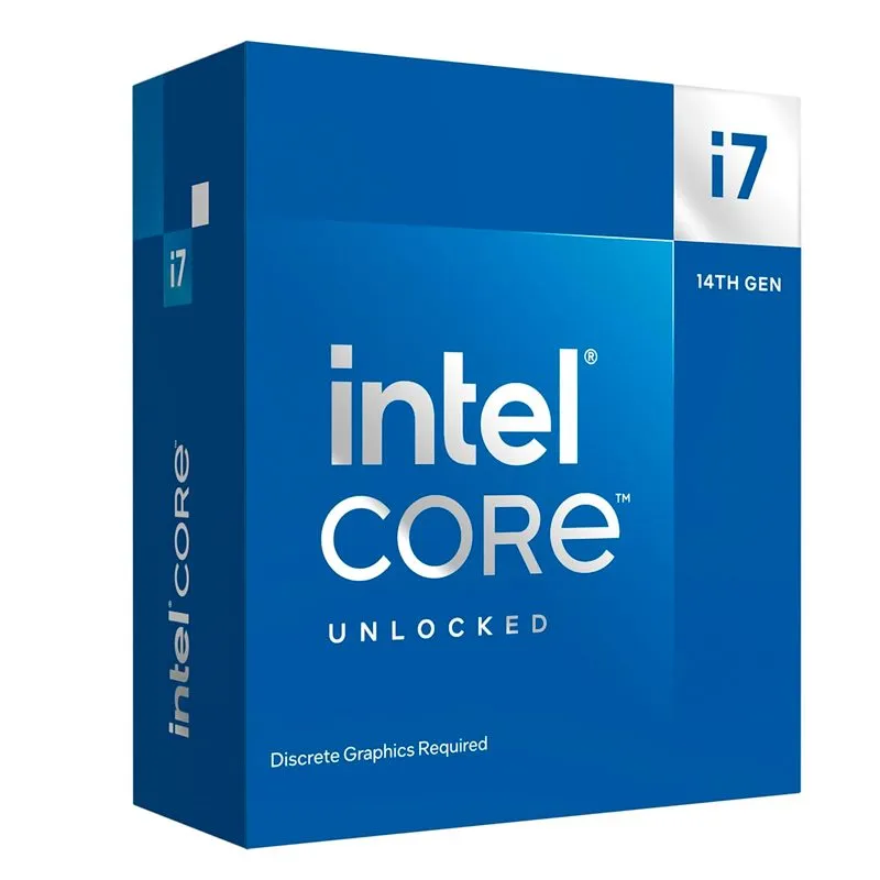 Procesador Intel Core i7-14700KF 20 Núcleos hasta 5.6GHz LGA1700