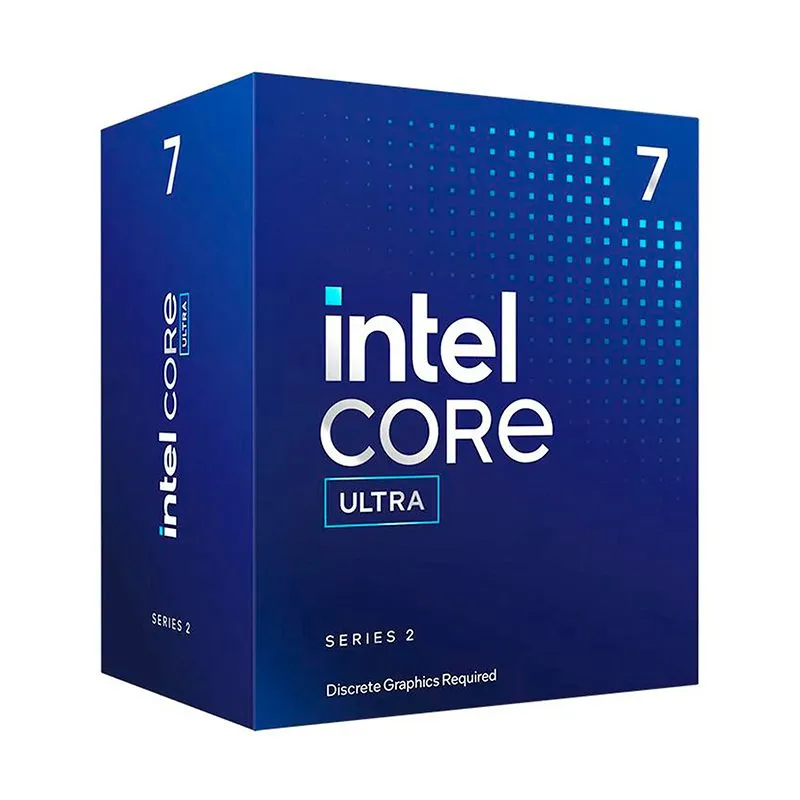 Procesador Intel Core Ultra 7 265F 20 Núcleos hasta 5.3GHz LGA1851