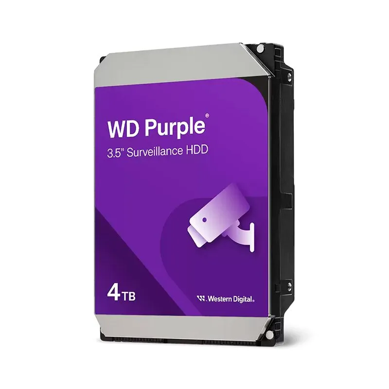 Disco Duro Western Digital WD Purple 4TB 3.5" SATA CMR para Videovigilancia