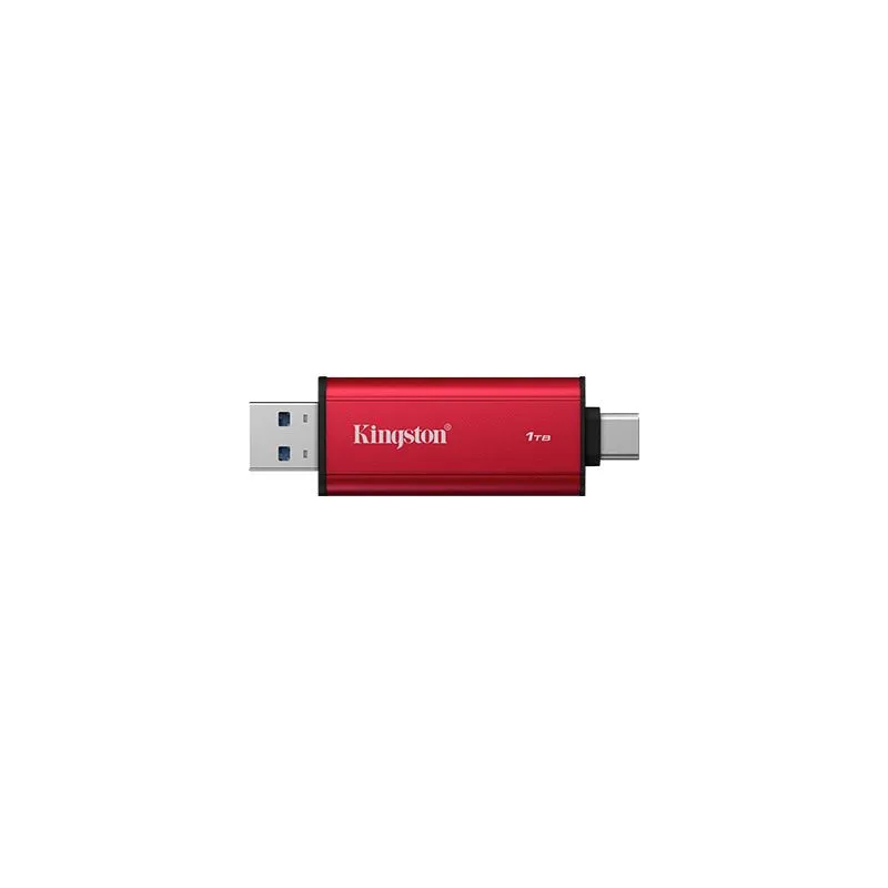 SSD Externo Kingston Dual Portable 1TB USB 3.2 Gen 2 Tipo-C y Tipo-A — foto 2